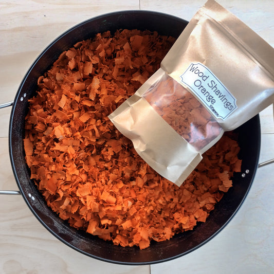 Wood Shavings - Orange