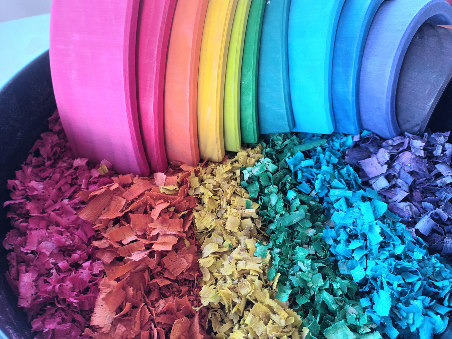 Wood Shavings - Rainbow Kit