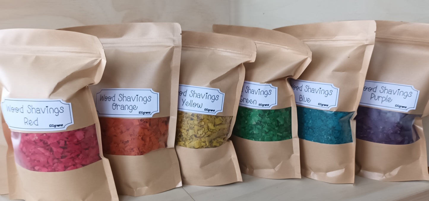 Wood Shavings - Rainbow Kit